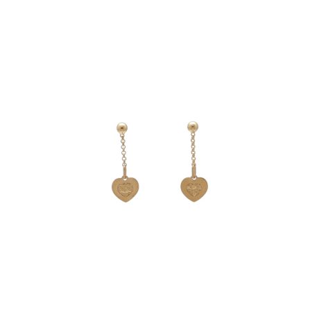 Orecchini Bambina Pendenti in Oro 750