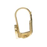 Splendidi orecchini a cuore in oro 18k, un gioiello di lusso perfetto per un regalo prezioso. (Vista 2)