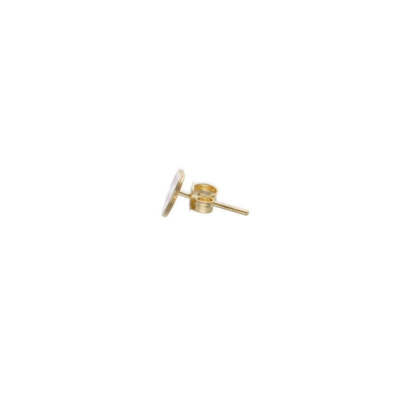 Splendidi orecchini a cuore in oro giallo 18k, un'icona di eleganza e raffinatezza, perfetti come gioielli di lusso per un regalo indimenticabile. (Vista 2)