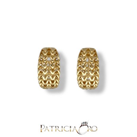 Orecchini Clip in Oro 18kt Giallo
