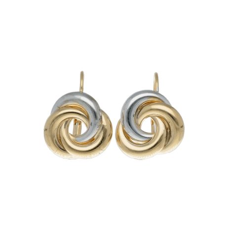 Orecchini Monachella in Oro 750 Bicolore