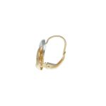 Splendidi orecchini da donna in oro 750, un gioiello di lusso perfetto per un'occasione speciale. (Vista 2)