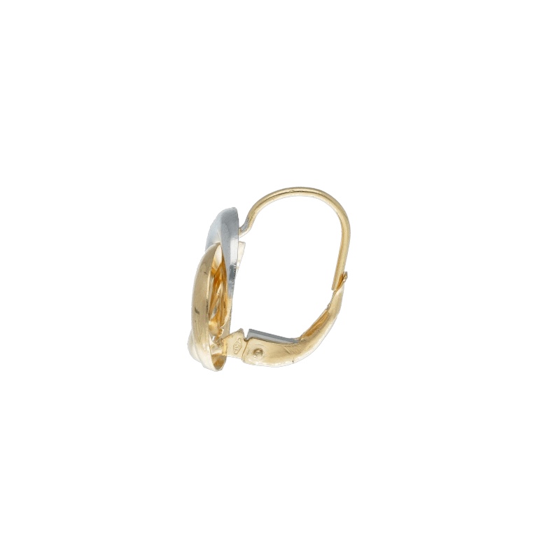 Splendidi orecchini da donna in oro 750, un gioiello di lusso perfetto per un'occasione speciale. (Vista 2)