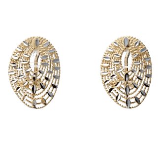 Eleganti orecchini da donna in oro 750, un gioiello di lusso perfetto per un'occasione speciale.