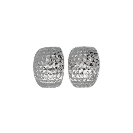 Orecchini Clip in Oro Bianco 18kt da Donna