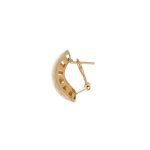 Splendidi orecchini da donna in oro 750, un gioiello di lusso perfetto per un'occasione speciale. (Vista 2)