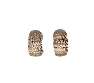 Splendidi orecchini da donna in oro 750, un gioiello di lusso perfetto per un'occasione speciale.