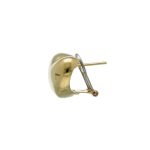 Splendidi orecchini da donna in oro 750, un gioiello di lusso perfetto per un'occasione speciale. (Vista 2)