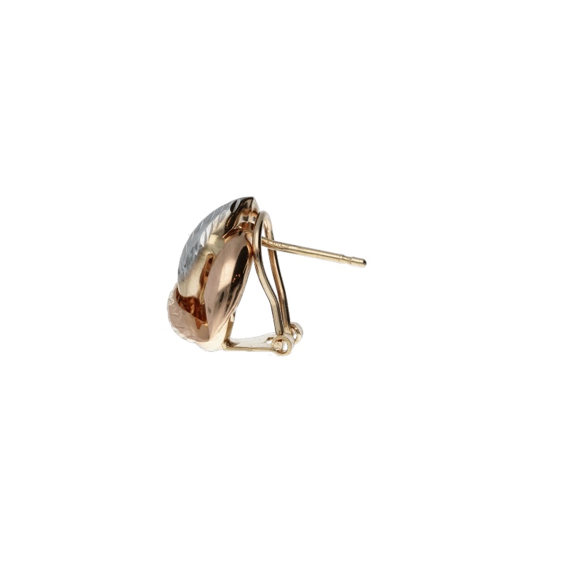 Eleganti Orecchini Donna in Oro 750: un gioiello di lusso per un'eleganza senza tempo. (Vista 2)