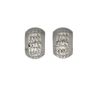 Splendidi orecchini da donna in oro 750, un gioiello di lusso perfetto per un'occasione speciale.