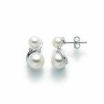 Scopri gli Orecchini Miluna in oro bianco, perle e diamanti, un capolavoro di alta gioielleria. Perfetti per un'idea regalo preziosa o per celebrare un momento speciale.