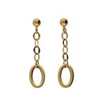 Eleganti Orecchini Donna in Oro 750 Pendenti, un gioiello di lusso perfetto per un'idea regalo preziosa.