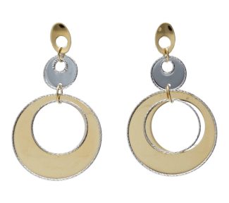 Eleganti orecchini pendenti in oro 750, un gioiello di lusso perfetto per un'occasione speciale. Scopri la raffinatezza dell'alta gioielleria.