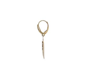 Eleganti orecchini pendenti in oro 750, un gioiello di lusso perfetto per un'occasione speciale. Scopri la raffinatezza dell'alta gioielleria. (Vista 2)