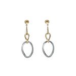 Eleganti Orecchini Donna in Oro 750 Pendenti, un gioiello di lusso perfetto per un'occasione speciale.