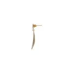 Orecchini pendenti in oro 750, un gioiello di lusso perfetto per un'idea regalo preziosa. (Vista 2)