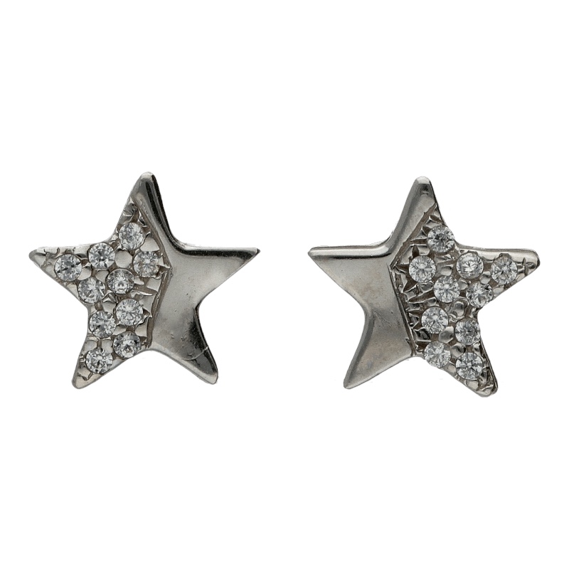 Splendidi orecchini Stella in oro 18k, un esempio di gioielli di lusso per un'eleganza senza tempo.