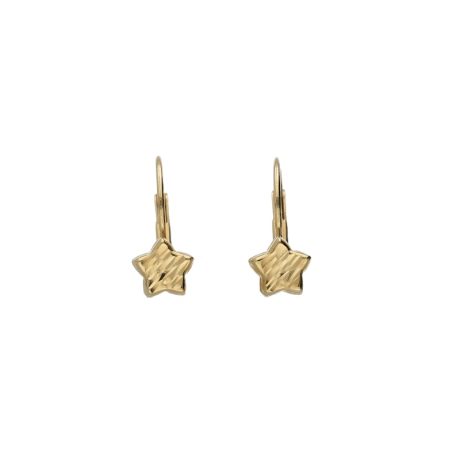 Orecchini Stella in Oro Giallo 18kt