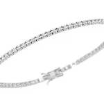 Splendido tennis Davite & Delucchi in oro 750 con diamanti, un gioiello di lusso per chi ama i gioielli diamanti.