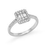 Anello con diamanti in oro bianco Miluna Gioielli: un gioiello di lusso per celebrare momenti speciali. Scopri la bellezza dei gioielli diamanti.