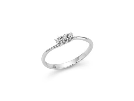 Anello Trilogy Miluna con Diamanti
