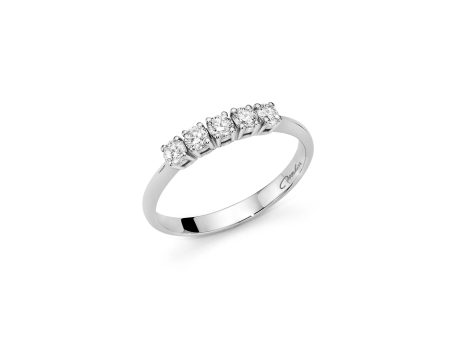 Anello Veretta Miluna con Diamanti