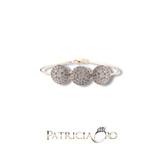 Bracciale Stile Antico Toppe di Clesi Gioielli, un gioiello di lusso per un'eleganza senza tempo.