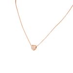 Splendida Collana Cuore con Diamanti in oro 18k, un capolavoro di Davite&Delucchi. Scopri i nostri gioielli diamanti per un'eleganza senza tempo. (Vista 2)