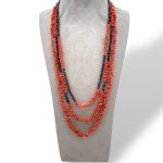 Splendida collana da donna in Corallo Sciacca, un gioiello made in Italy di Patricia Oro Creations, perfetto per un'idea regalo preziosa.