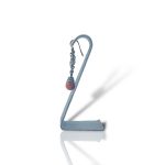 Splendidi orecchini Corallo Sciacca in stile antico con diamanti piatti e rubino, un capolavoro di alta gioielleria made in italy. (Vista 2)