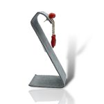 Splendidi orecchini Corallo Sciacca in oro giallo 750, un capolavoro di gioielli made in italy, perfetti per un'eleganza senza tempo. (Vista 2)