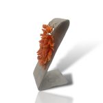 Splendidi orecchini Corallo Sciacca Frutta e Fiori in Oro, un capolavoro di Patricia Oro Creations, espressione di gioielli made in italy e alta gioielleria. (Vista 2)