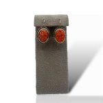 Splendidi orecchini Corallo Sciacca con Rose Coronè in Oro, gioielli made in italy di Patricia Oro Creations, un'idea regalo preziosa per celebrare l'eleganza.