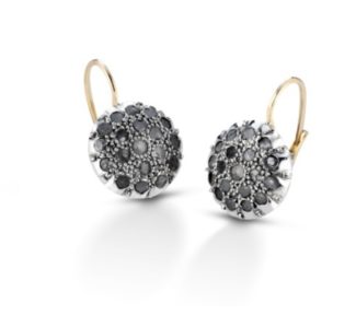 Splendidi orecchini in oro e diamanti taglio rose Coronè di Clesi Gioielli, un'eccellenza di gioielleria diamanti.