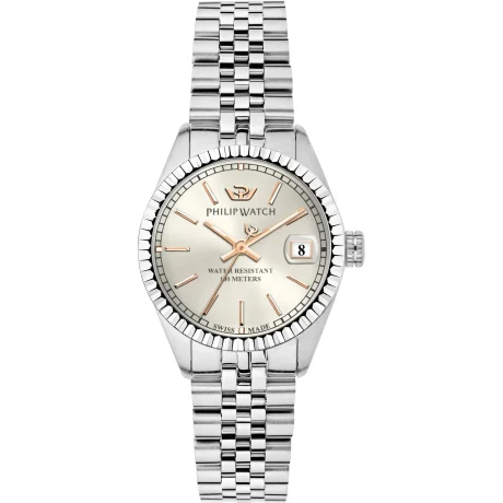 Orologio Donna Philip Watch Caribe Acciaio Vetro Zaffiro