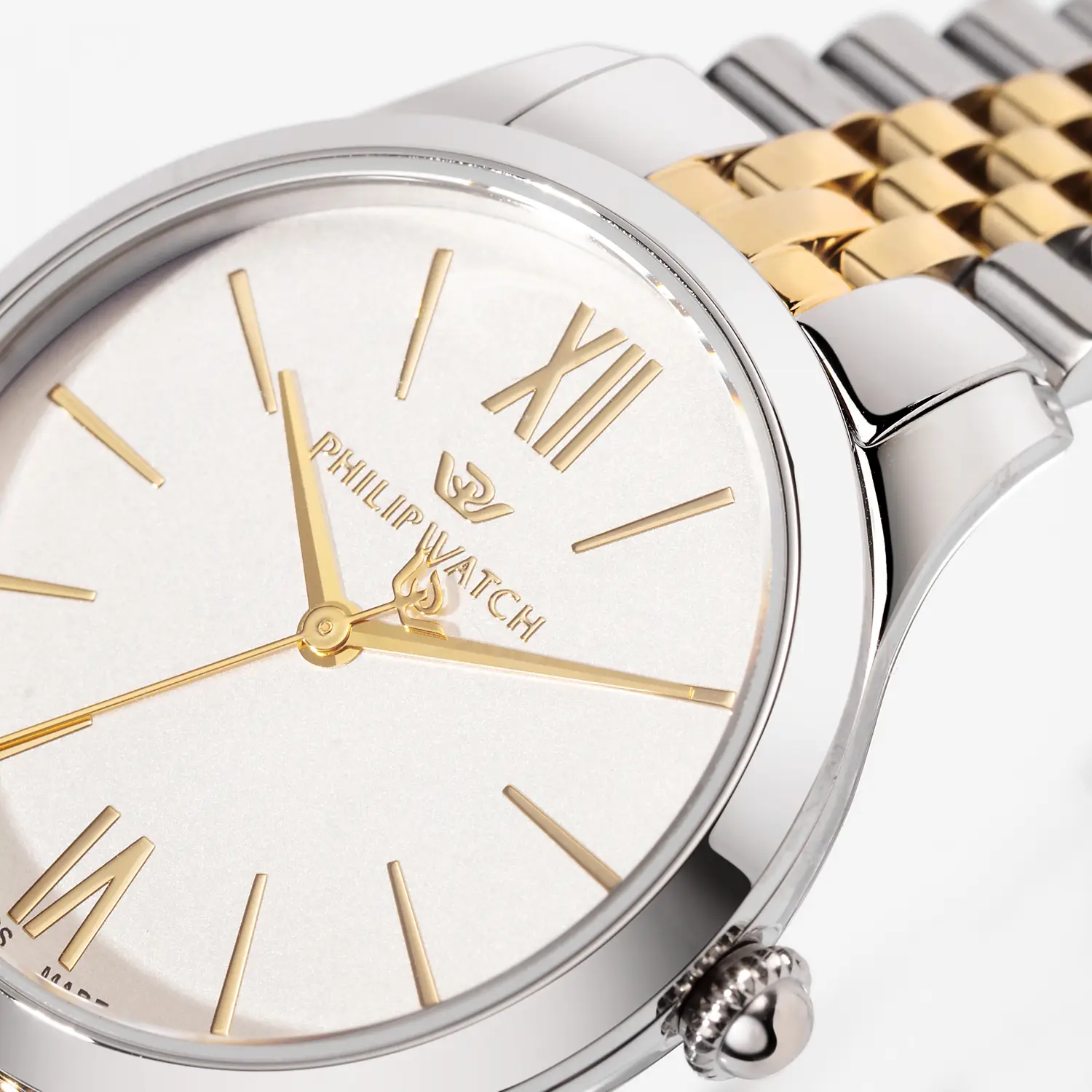 L'orologio da donna Philip Watch Grace, un gioiello di lusso per un'eleganza senza tempo. Scopri la raffinatezza dei dettagli e l'eccellenza dell'orologeria italiana. (Vista 5)