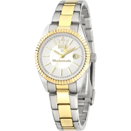 Orologio Femminile Maserati Competizione Acciaio Quadrante Silver