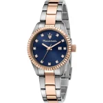 Scopri l'eleganza senza tempo dell'Orologio Femminile Maserati Competizione, un gioiello di lusso che incarna la raffinatezza e lo stile italiano. Perfetto per chi cerca un accessorio prezioso e di alta qualità.