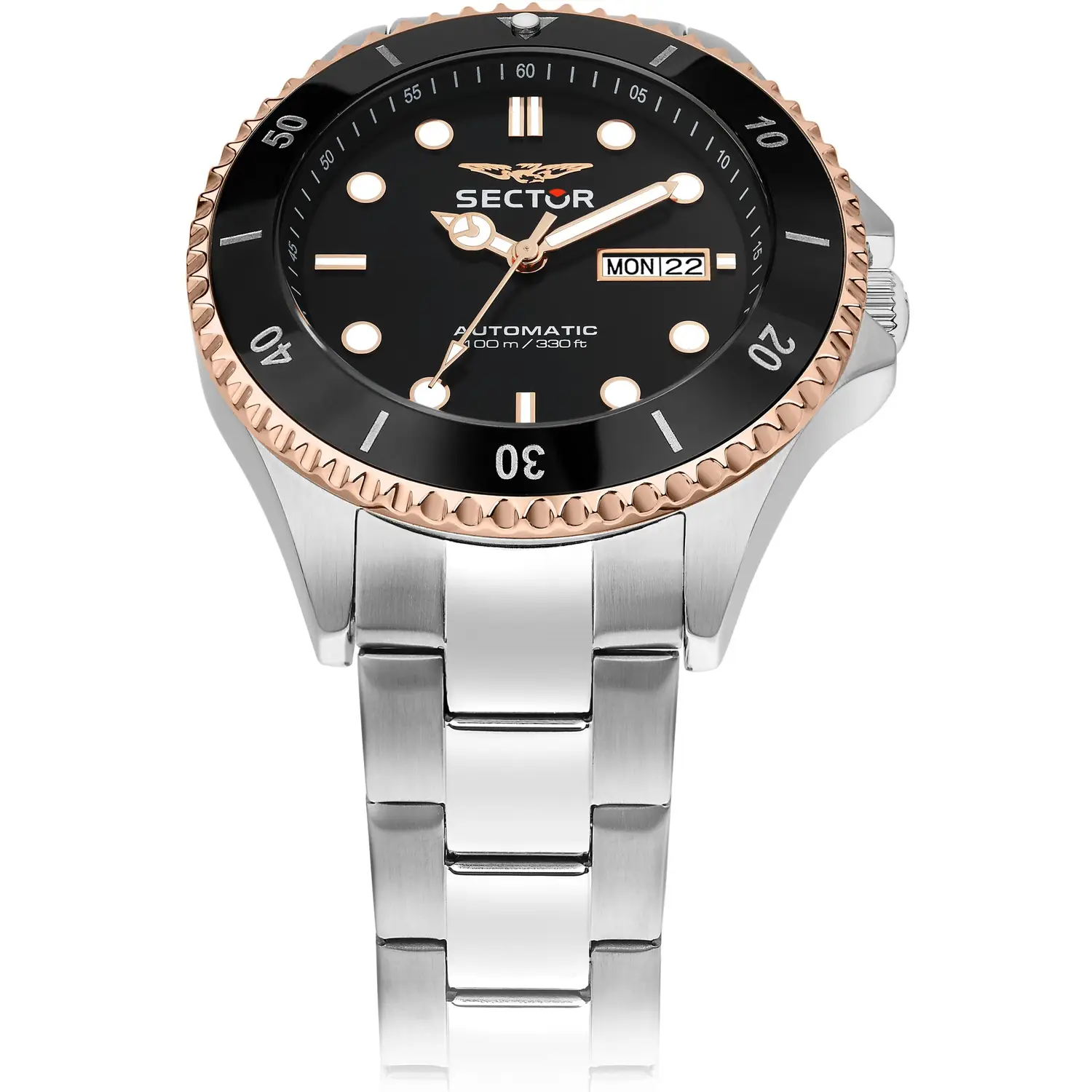 Orologio maschile Sector 230: un gioiello di lusso per l'uomo moderno. Design elegante e materiali pregiati per un accessorio senza tempo. (Vista 5)