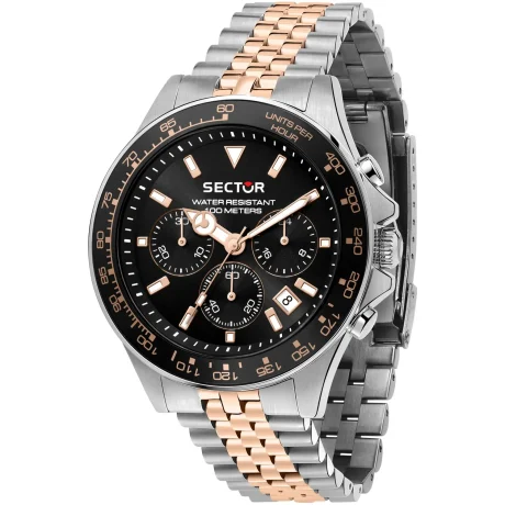 Orologio Sector 230 Uomo Acciaio 43mm Cronografo