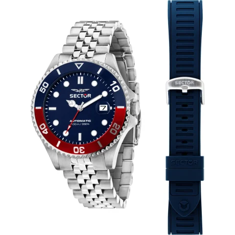 Orologio Sector 230 Uomo Automatico in Acciaio