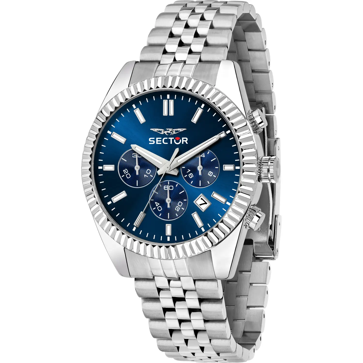 Orologio maschile Sector 240: un gioiello di lusso per l'uomo moderno. Design elegante e materiali pregiati per un accessorio senza tempo.