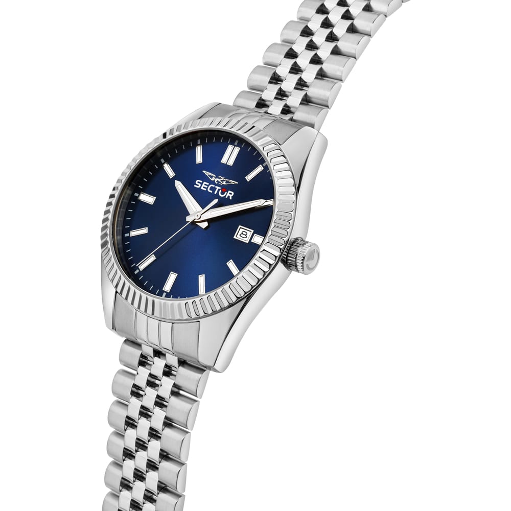 Orologio maschile Sector 240: un gioiello di lusso per l'uomo moderno. Scopri la collezione di orologi Sector, sinonimo di eleganza e prestigio. (Vista 3)