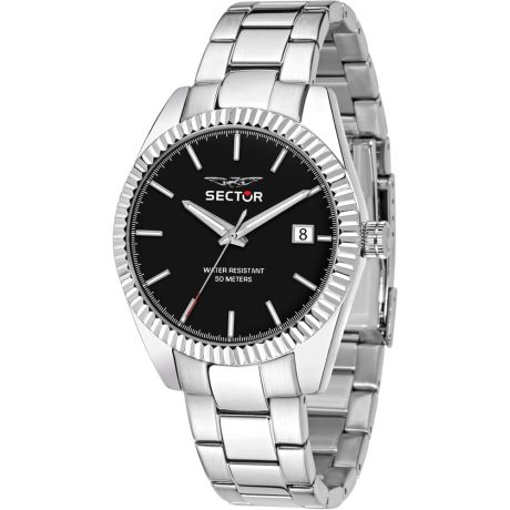 Orologio Sector 240 Uomo Acciaio Quarzo 5 Atm