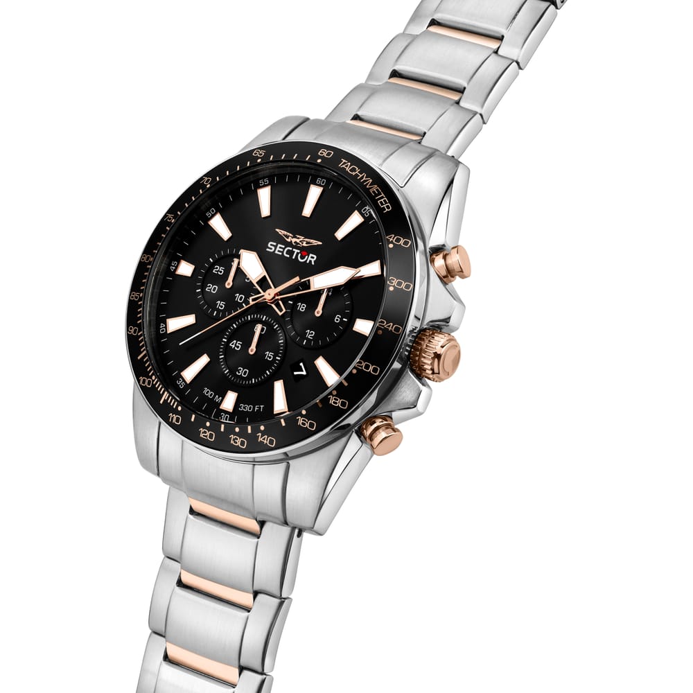 Orologio Maschile Sector 450: un gioiello di lusso per l'uomo moderno. Scopri la raffinatezza e l'eleganza di questo orologio, perfetto per chi cerca un accessorio di alta gioielleria. (Vista 4)