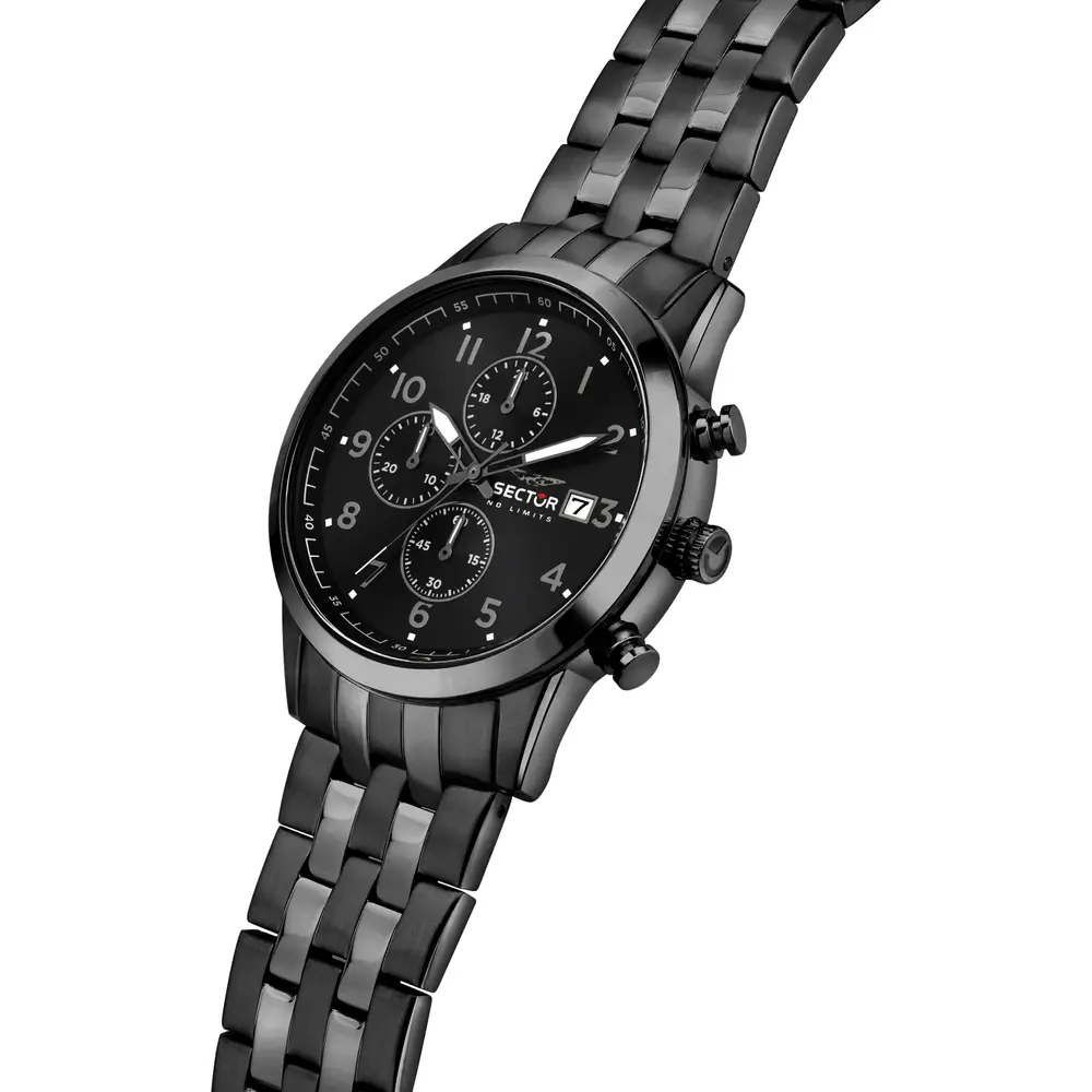 Orologio maschile Sector 660, un gioiello di lusso per l'uomo moderno. Design italiano e materiali pregiati. (Vista 4)