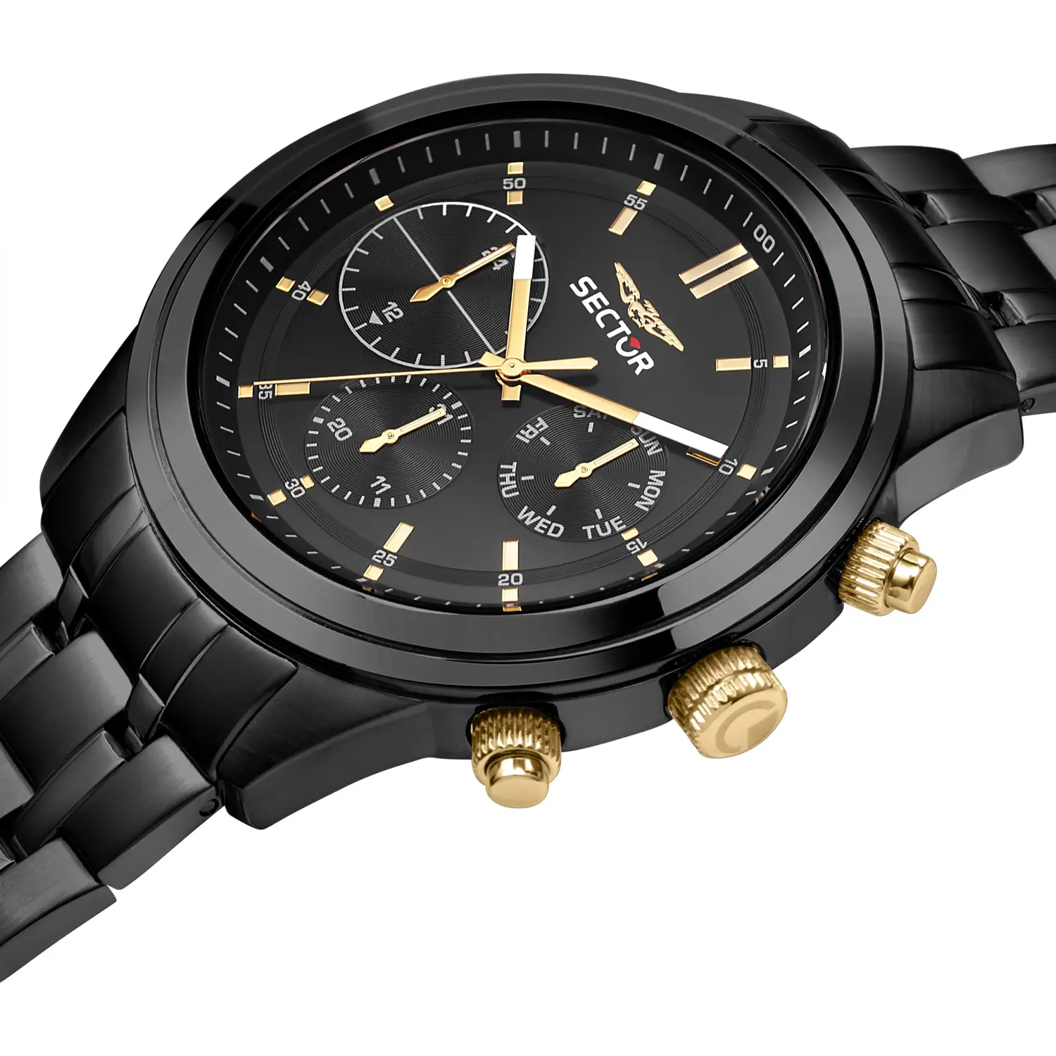 Orologio maschile Sector 670: un gioiello di lusso per l'uomo moderno. Scopri la collezione di gioielli di lusso. (Vista 3)