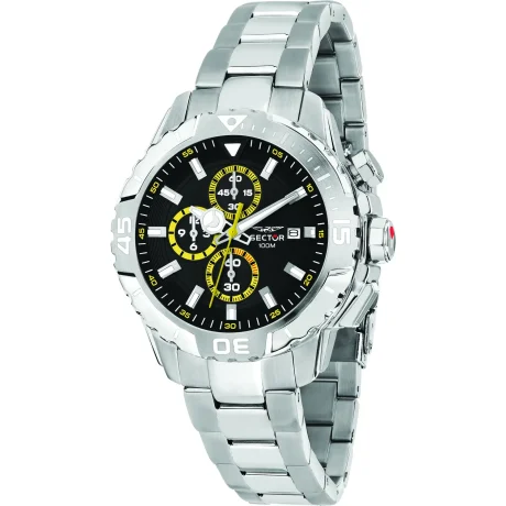 Orologio Maschile Sector Legend Cronografo Acciaio 43mm