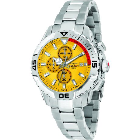 Orologio Sector Legend Cronografo Acciaio 43mm