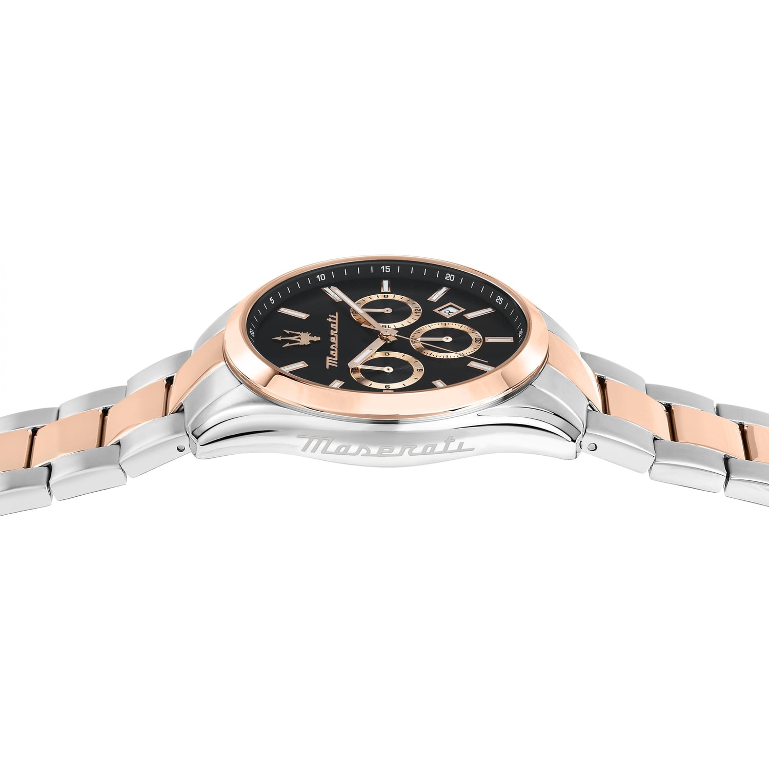 Scopri l'Orologio Maserati Attrazione, un gioiello di lusso perfetto per un regalo prezioso. Esplora la nostra selezione di gioielli di lusso. (Vista 5)